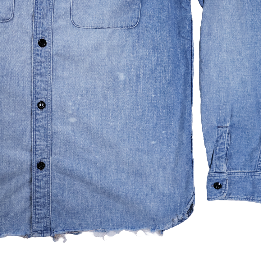 【2027SS】4890VE-27 Denim Work Shirt(Vintage Effect)