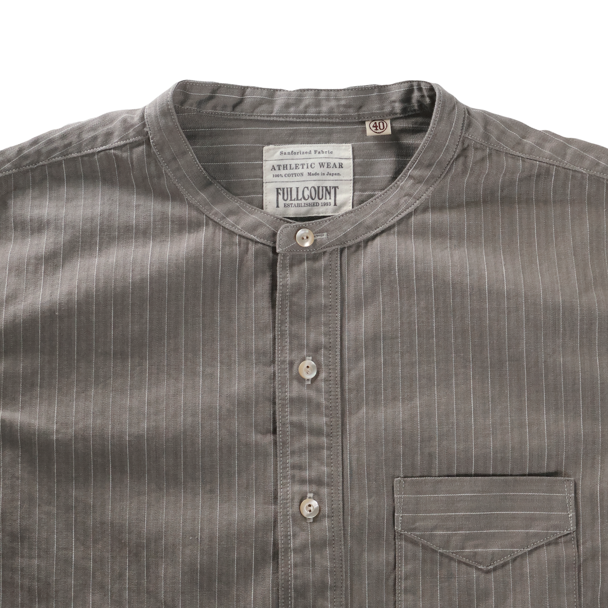 【26AW】4900G Herringbone Pencil Stripe Farmers Shirt