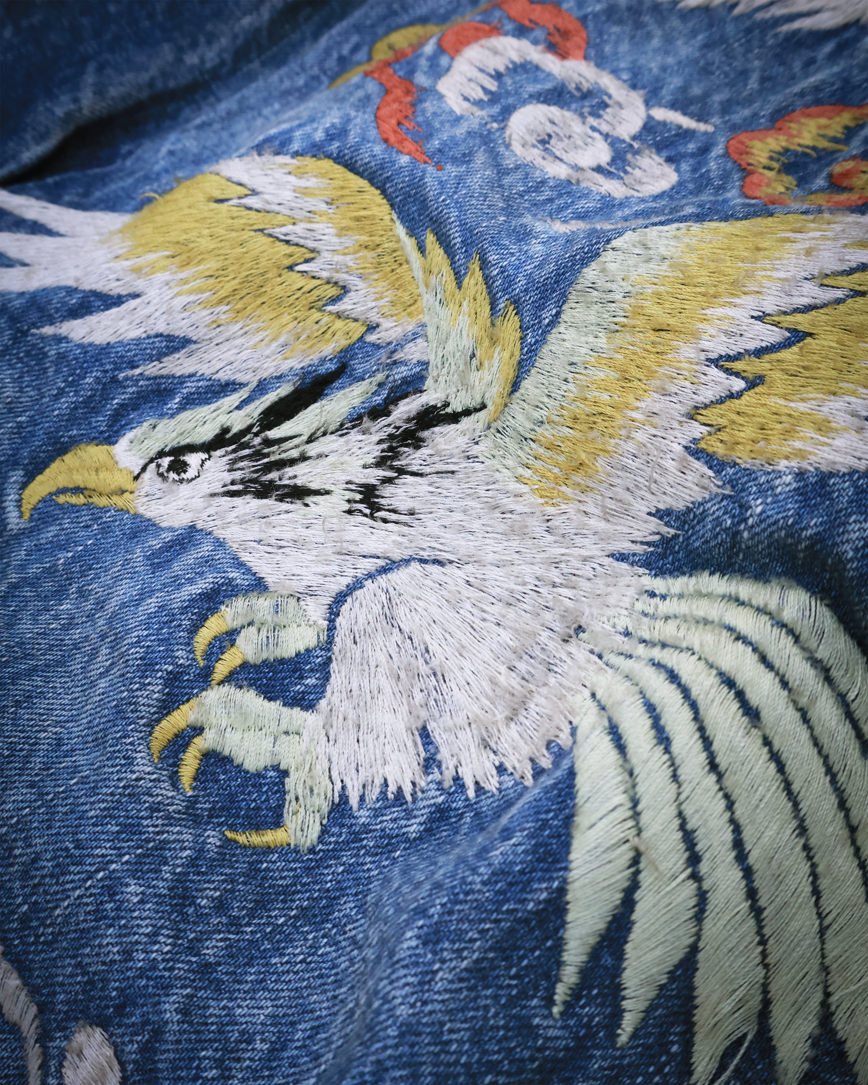 【2025AW】2016-2107E Souvenir Embroidery Type 1 Denim Jacket HW “More Than Real”