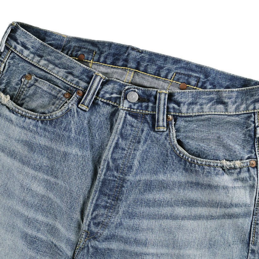 0107HWBIG-34 Blue in Green 別注 Wide Straight Denim