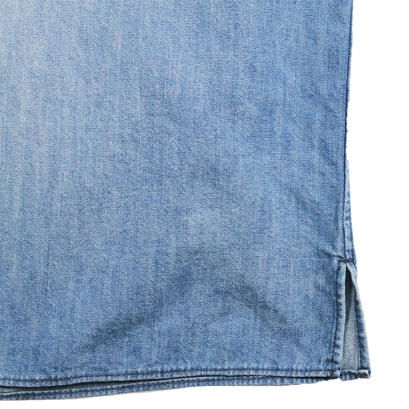 【2026SS】4100HW-2 Denim Open Collar S/S Shirt