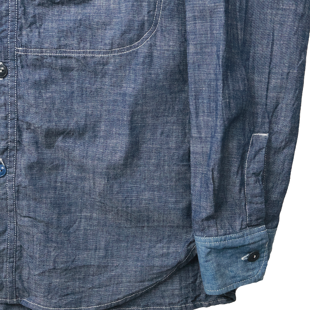 【2026SS】FU15-SH-101 Watteau Gathered Ventilated Pocket Shirt