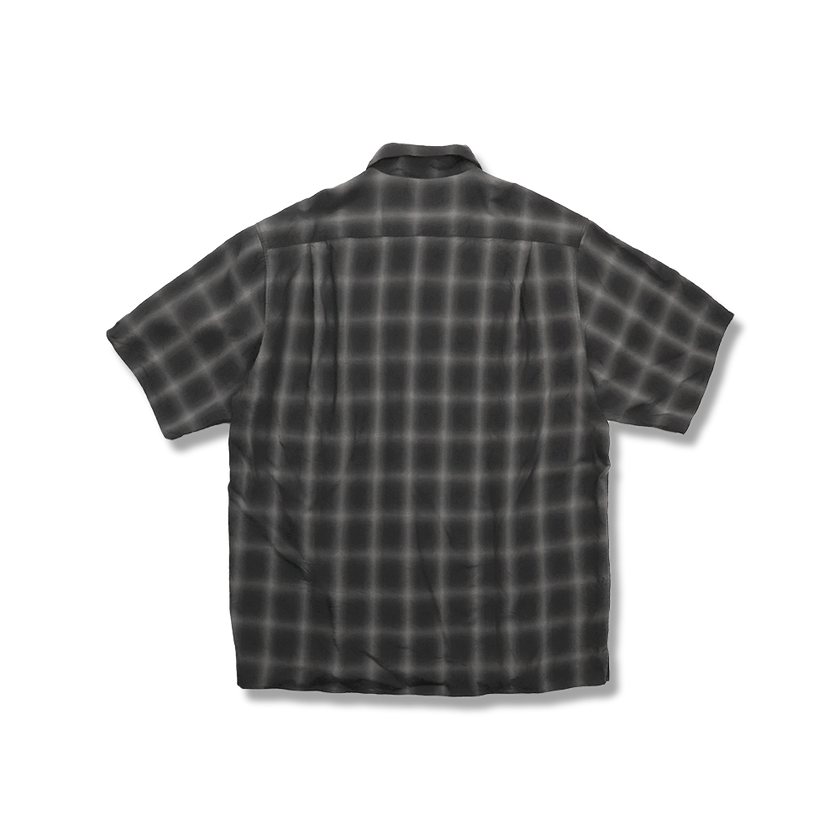 【2026SS】4100-4 Ombre Check Open Collar S/S Shirt