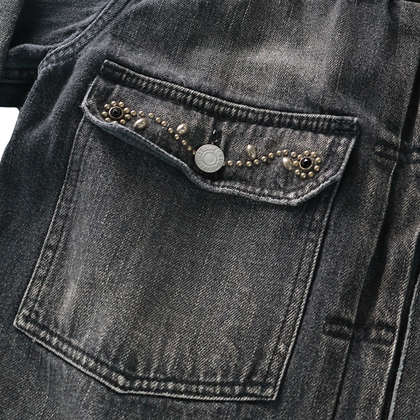 【26AW】2102BKSSHW-HTC  Type 2 Dartford On Studs by Zip Stevenson HTC