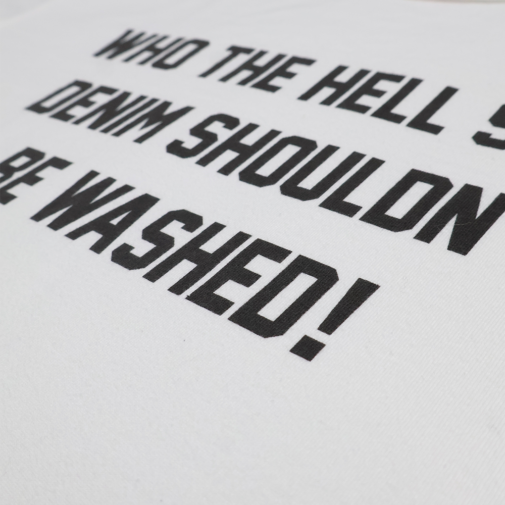 【2026SS】5222PT-10 WHO THE HELL SAID DENIM SHOULDN’T BE WASHED!
