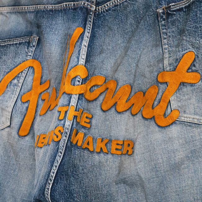 【2026SS】6820BIGHW Big Denim Banner (More Than Just Fear)
