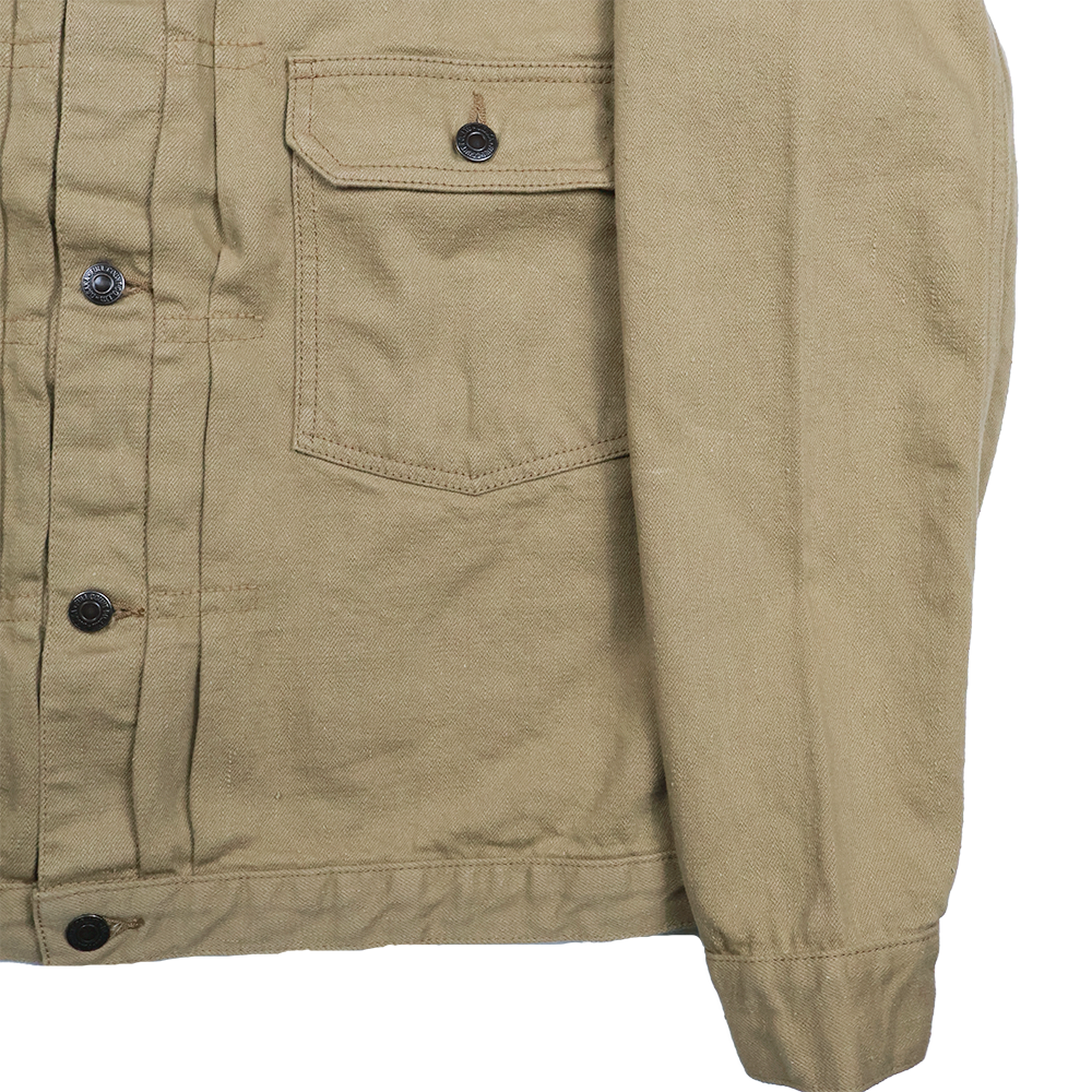 【2026SS】2107BE Type 1 Beige Denim Jacket