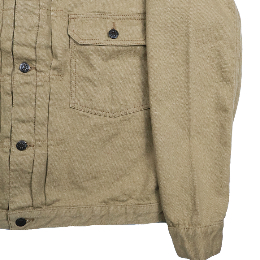 【2026SS】2107BE Type 1 Beige Denim Jacket