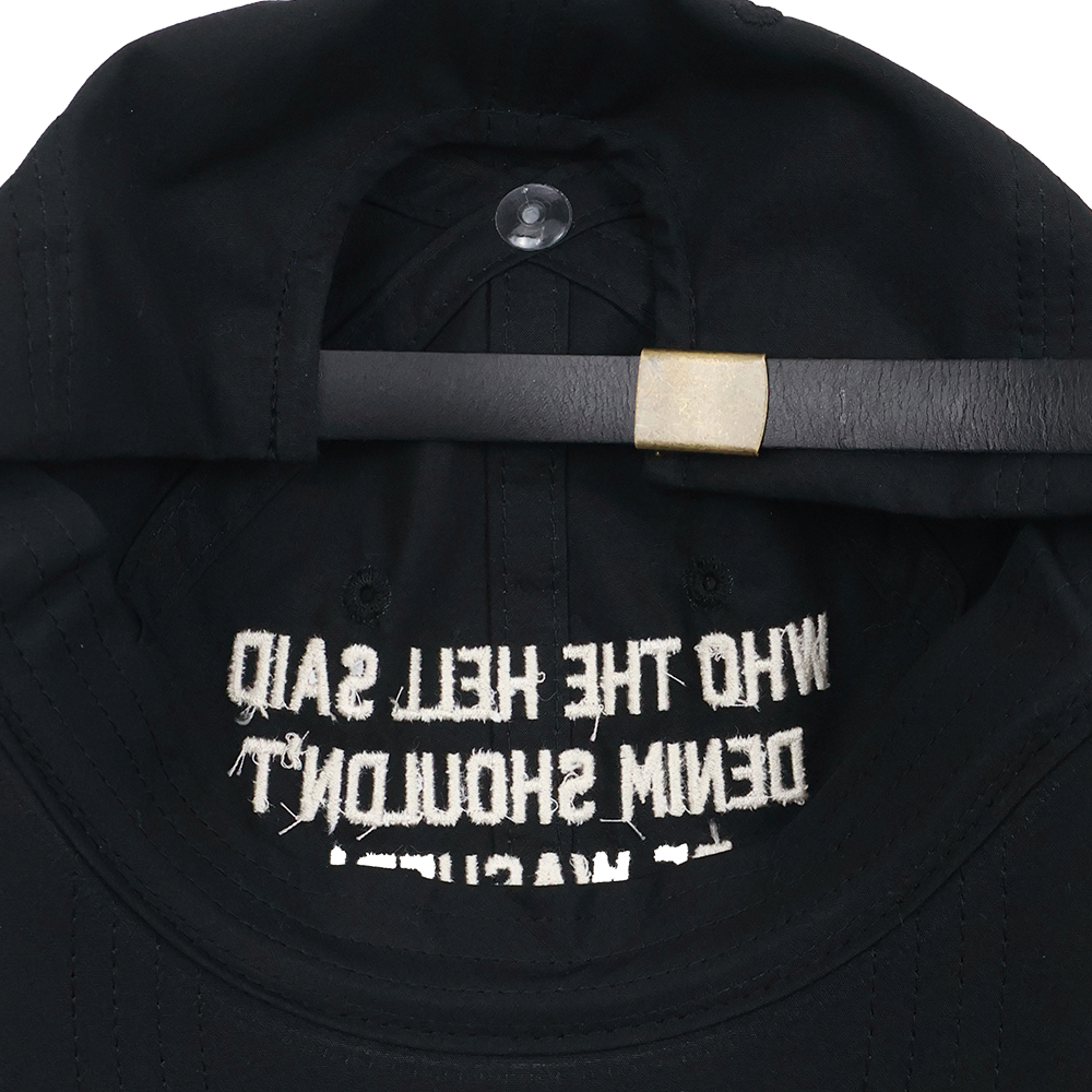【2026SS】6261 WHO THE HELL SAID DENIM SHULDN’T BE WASHED ! Cap