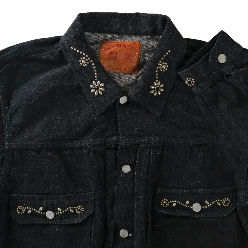 【26AW】2102BKSS-HTC Type 2 On Studs by Zip Stevenson HTC