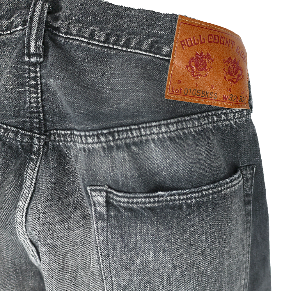 【2025AW】0105BKSSHW Wide Black Selvedge Denim Dartford(Super Smooth)