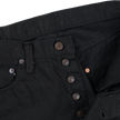 【限定】1101BKBK Straight Black Black Selvedge Denim