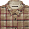 【2025AW】4096 Wool Shaggy Check Work Shirt