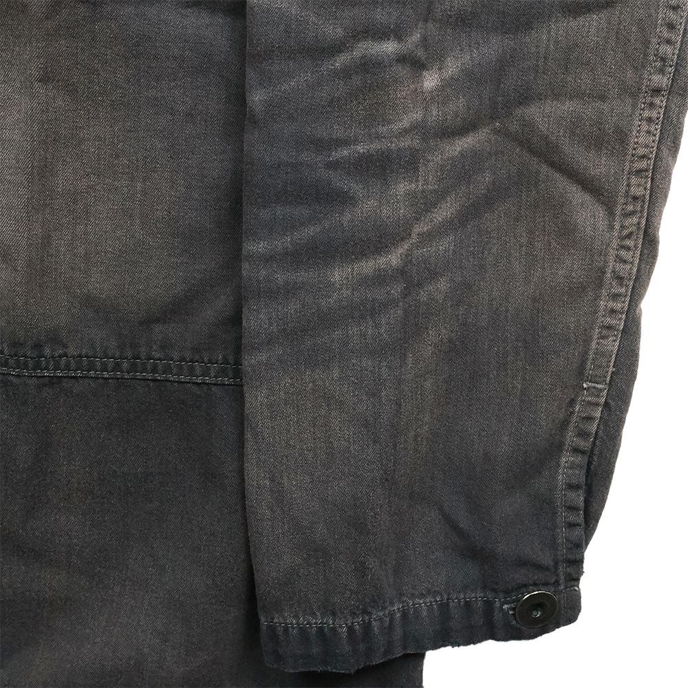【2026SS】4097VE-1 US Army Black Black Denim Pullover Shirt VE (Vintage Effect)