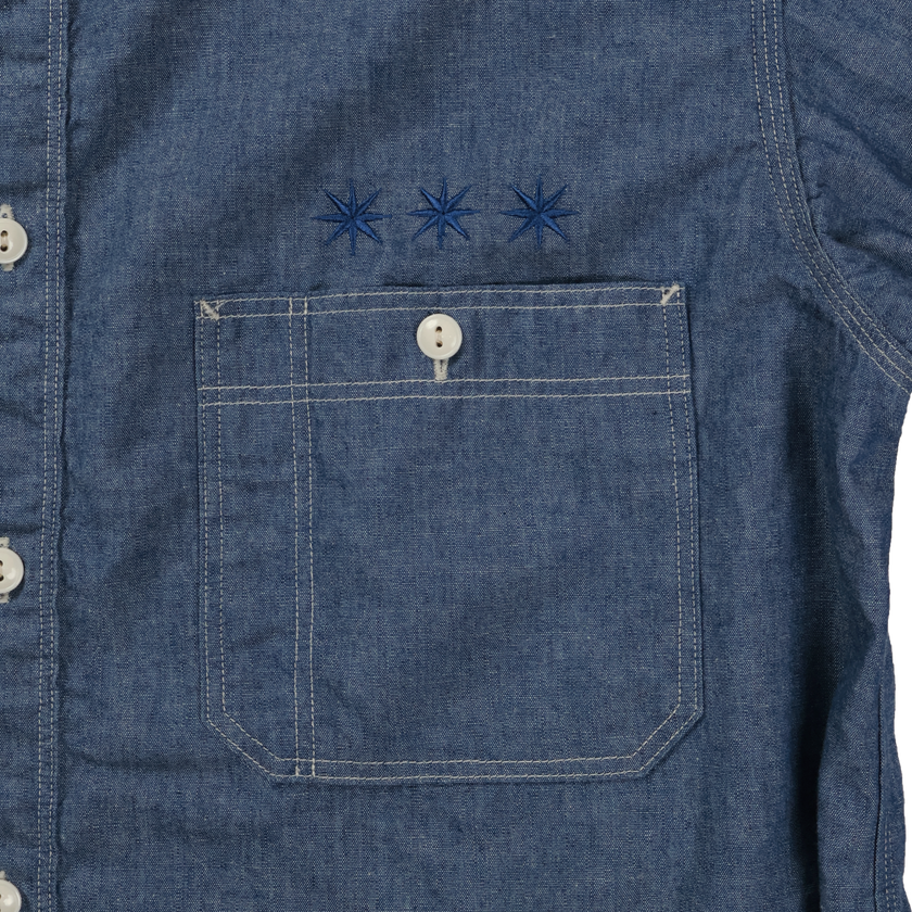 【26AW】GFC4001 Triple Stitch Chambray Shirt