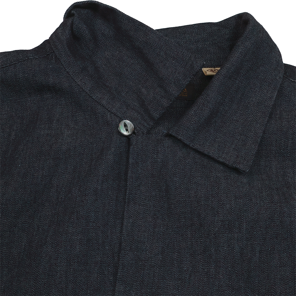 【2026SS】4100-2 Denim Open Collar S/S Shirt
