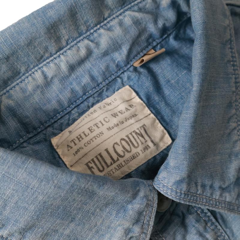【2025SS】4090HW-1 Triple Stitch Chambray Shirt ”Aging”