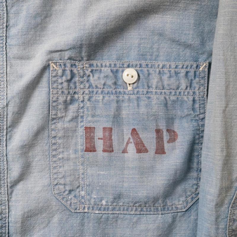 【2025SS】4090HW-1 Triple Stitch Chambray Shirt ”Aging”