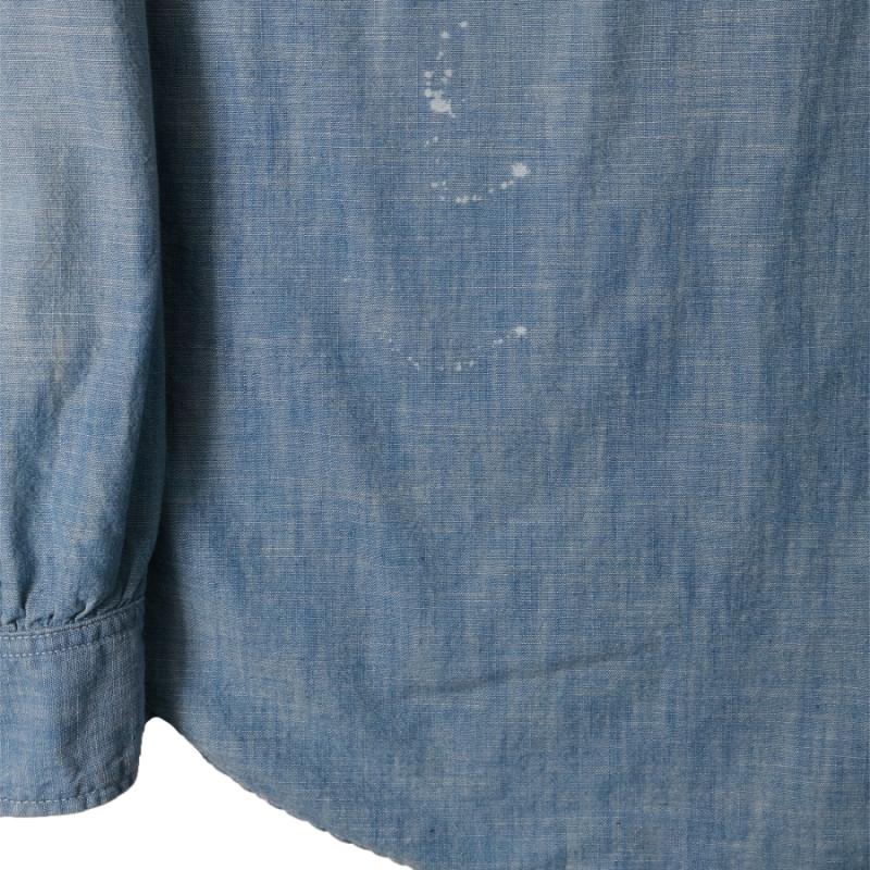 【2025SS】4091HW 20s Short Chambray Shirt ”Aging”