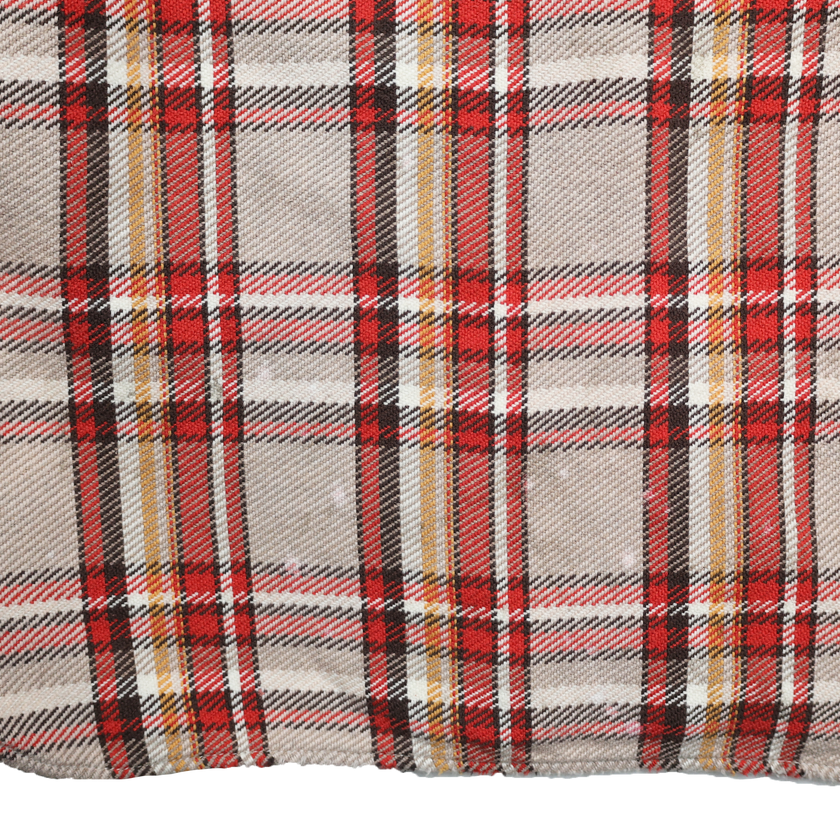 【2025AW】4094HW Original Cotton Check Flannel Work Shirt Fade＆Damage