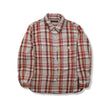 【2025AW】4094HW Original Cotton Check Flannel Work Shirt Fade＆Damage