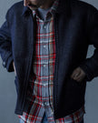 【2025AW】4094 Original Cotton Check Flannel Work Shirt