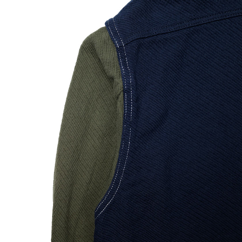 【2025AW】4095 Crazy Pattern Flannel Work Shirt