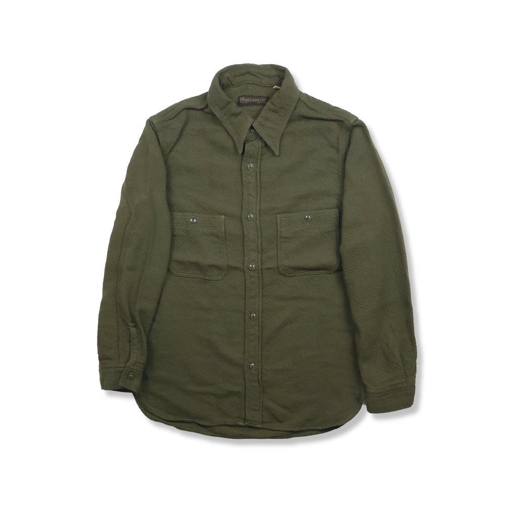 4095-1 Flannel Work Shirt FULLCOUNT