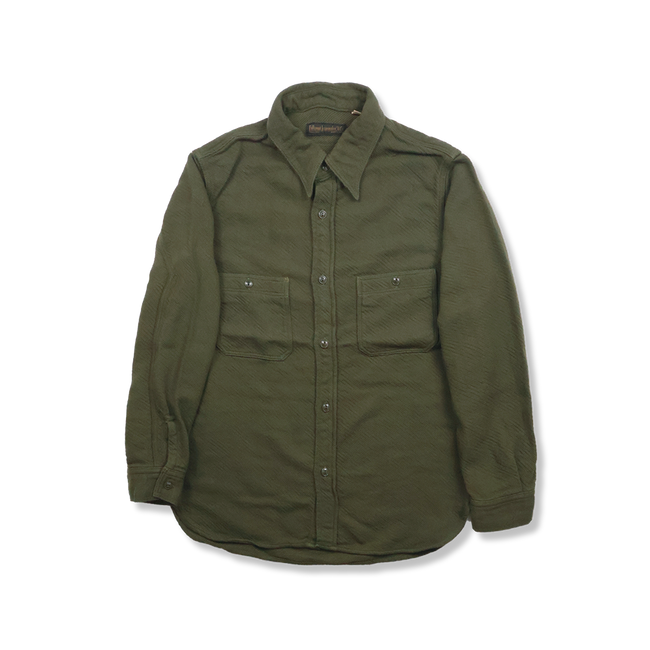 4095-1 Flannel Work Shirt FULLCOUNT