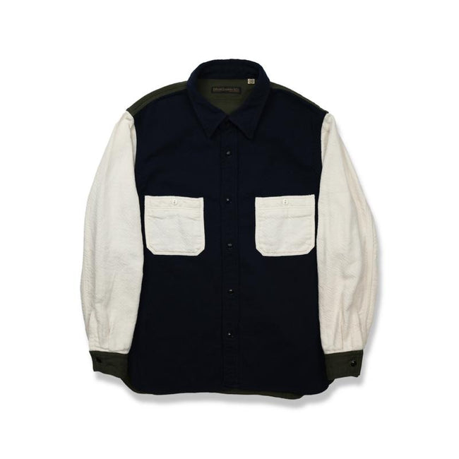【2025AW】4095 Crazy Pattern Flannel Work Shirt