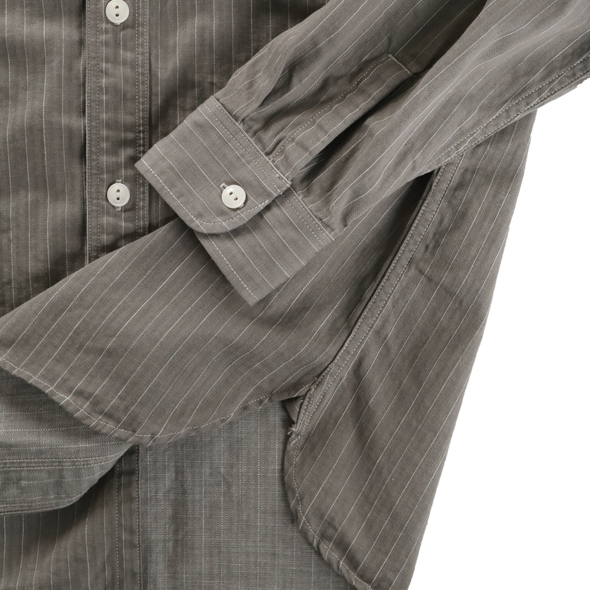 【26AW】4810G Herringbone Pencil Stripe Work Shirt