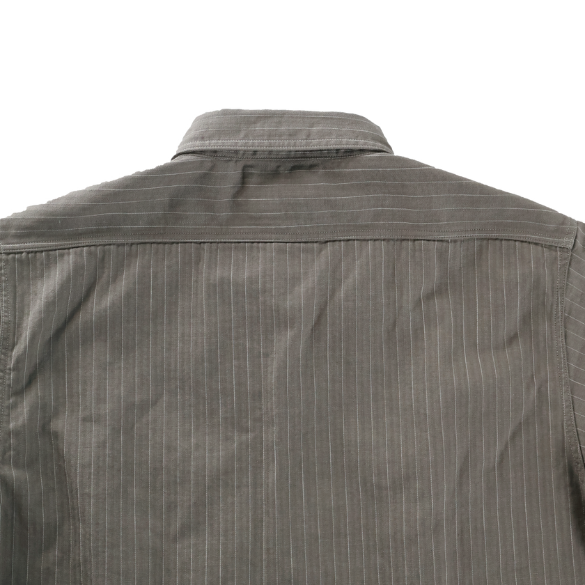 【26AW】4810G Herringbone Pencil Stripe Work Shirt