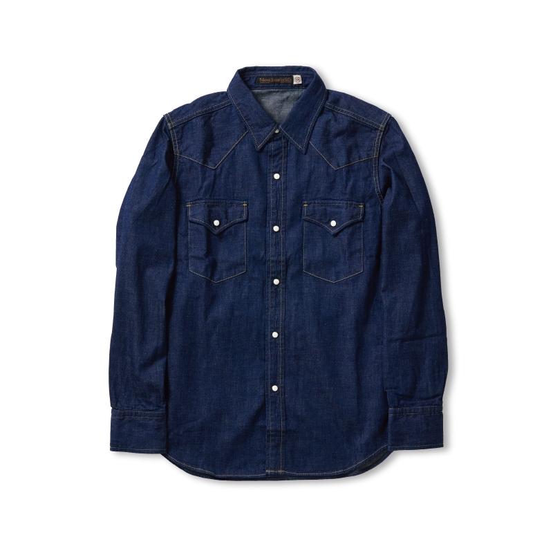 4894 DENIM WESTERN SHIRTS FULLCOUNT