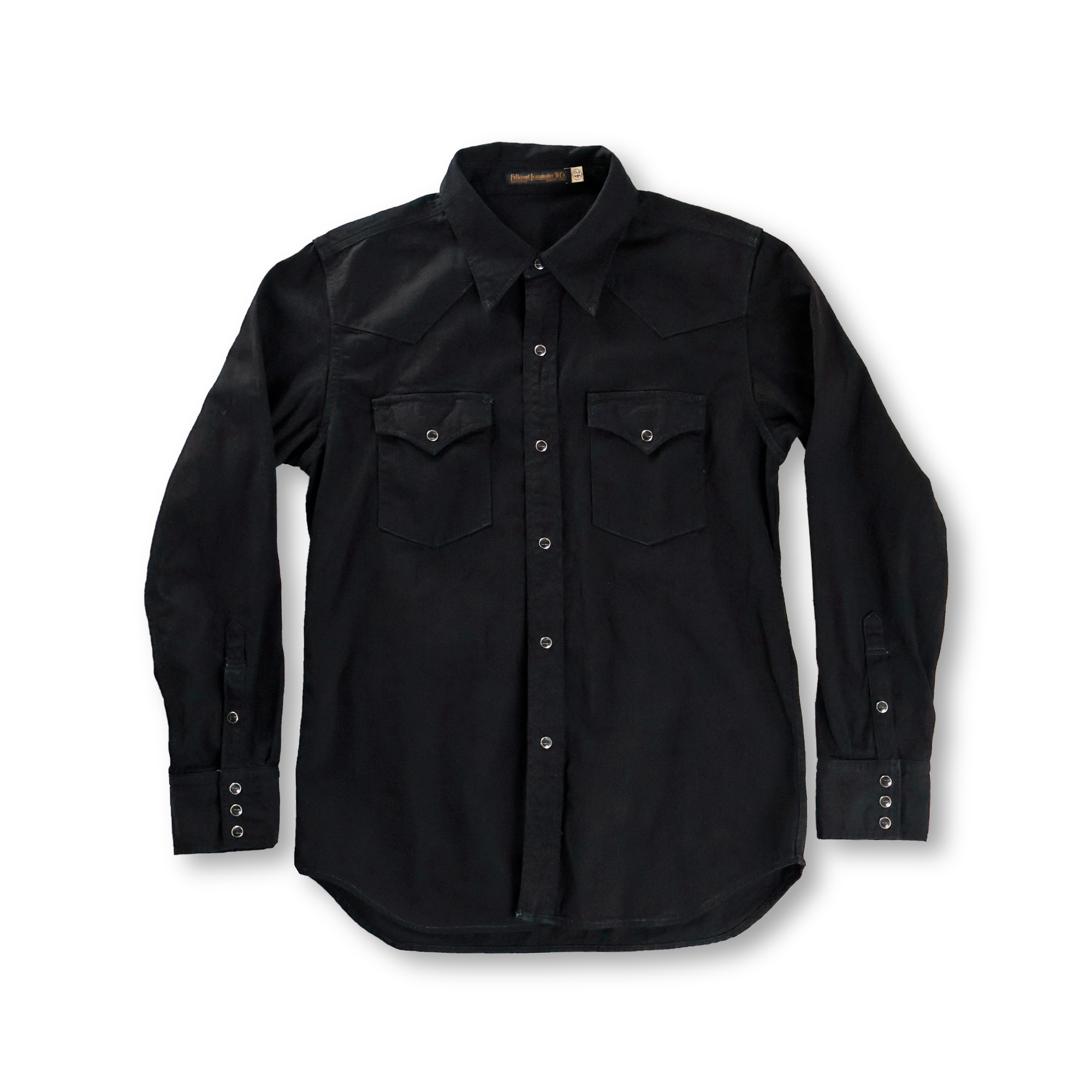 【26AW】4894BKBK-26 Black Black Denim Western Shirt