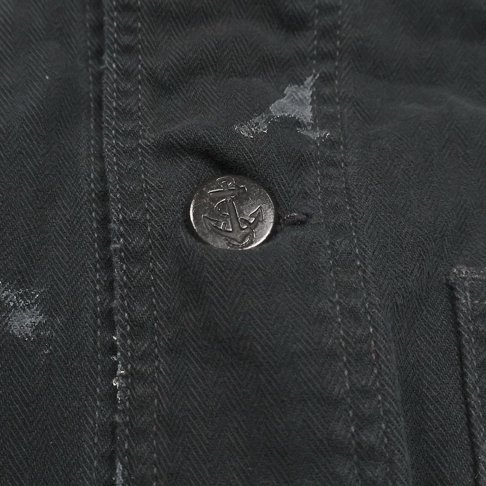 【2026SS】2052VE-2 USN Shawl Collar Herringbone Coverall VE(Vintage Effect)