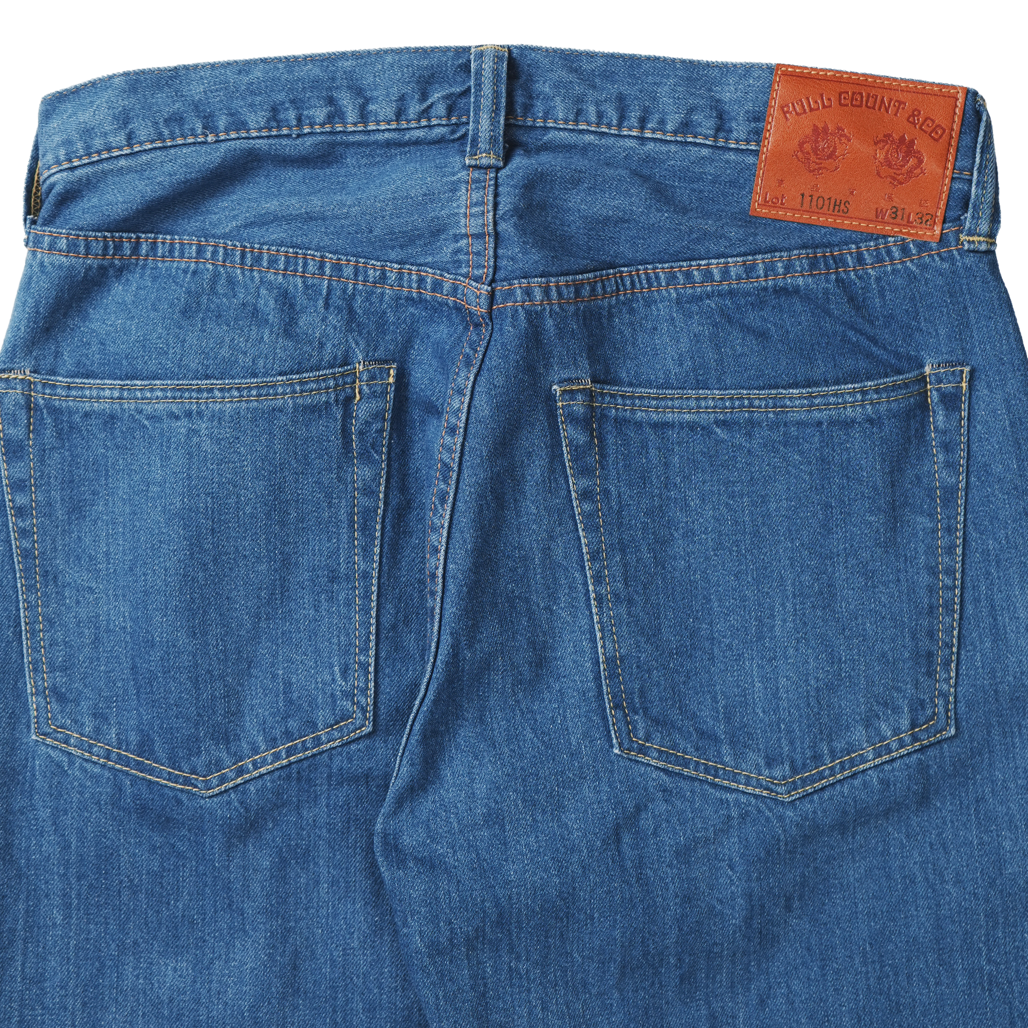 1101HS Straight Denim Stone Washed