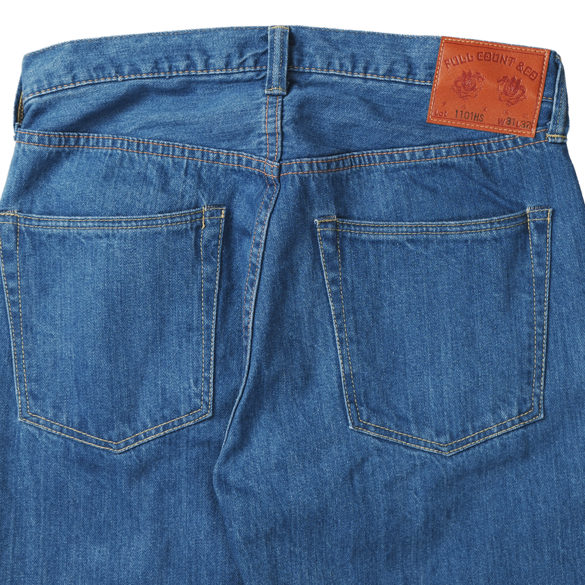1101HS Straight Denim Stone Washed