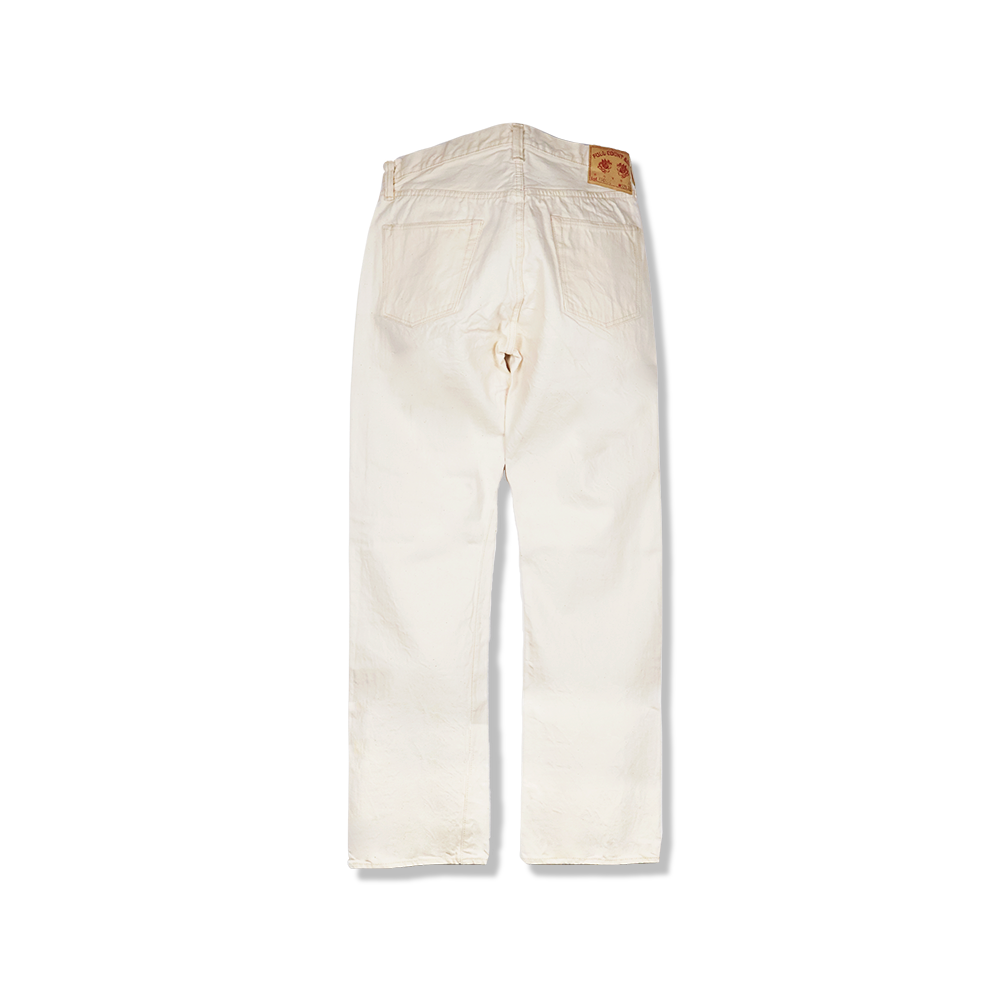 1101EC Straight Ecru Selvedge Denim【一部予約商品】