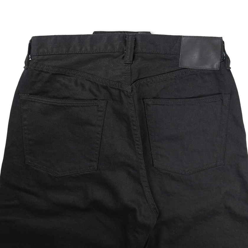 【限定】1101BKBK Straight Black Black Selvedge Denim