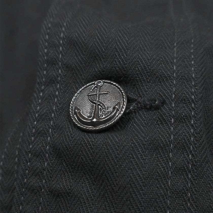 【2026SS】2052-2 USN Shawl Collar Denim Coverall