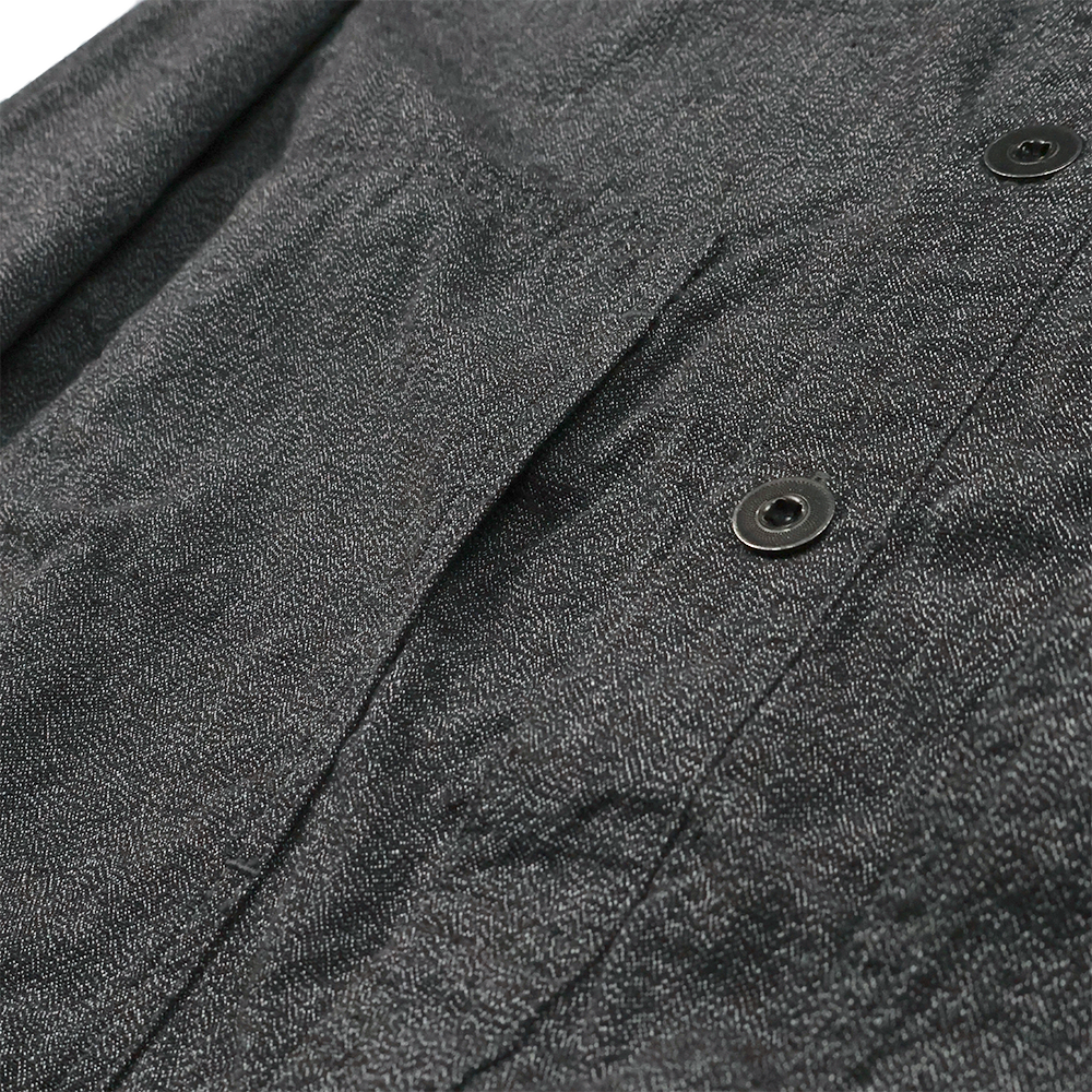 【2026SS】4097-2 US Army Pullover Black Covert Chambray Shirt