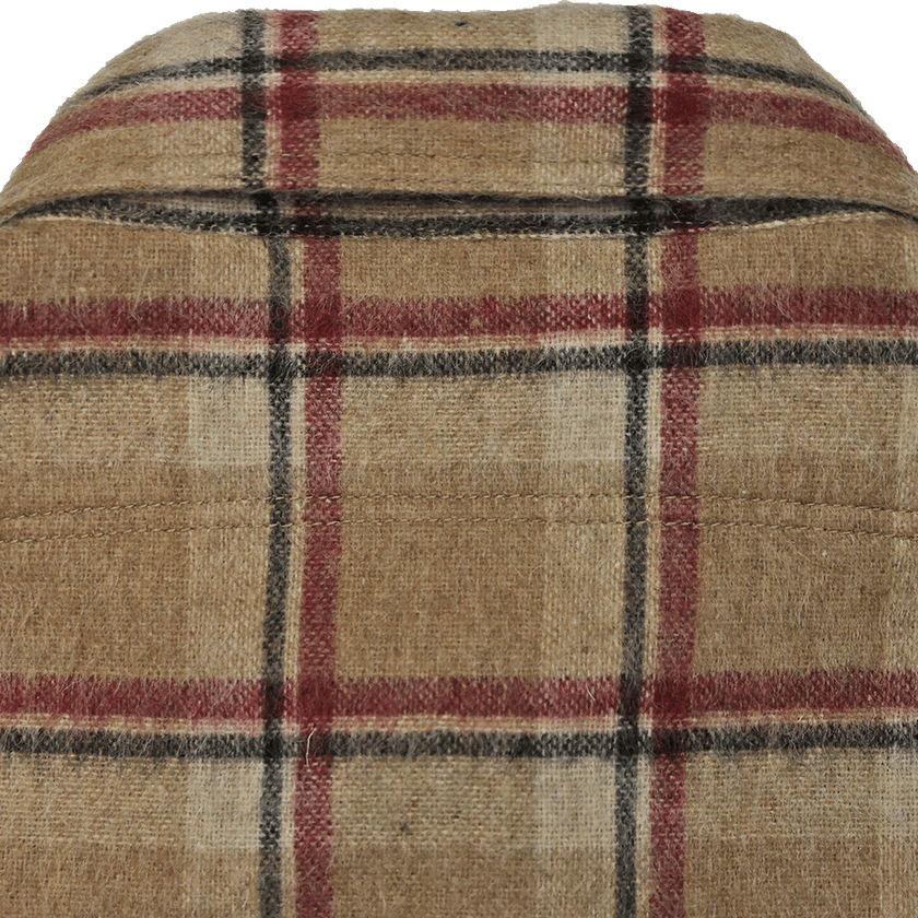 【2025AW】4096 Wool Shaggy Check Work Shirt