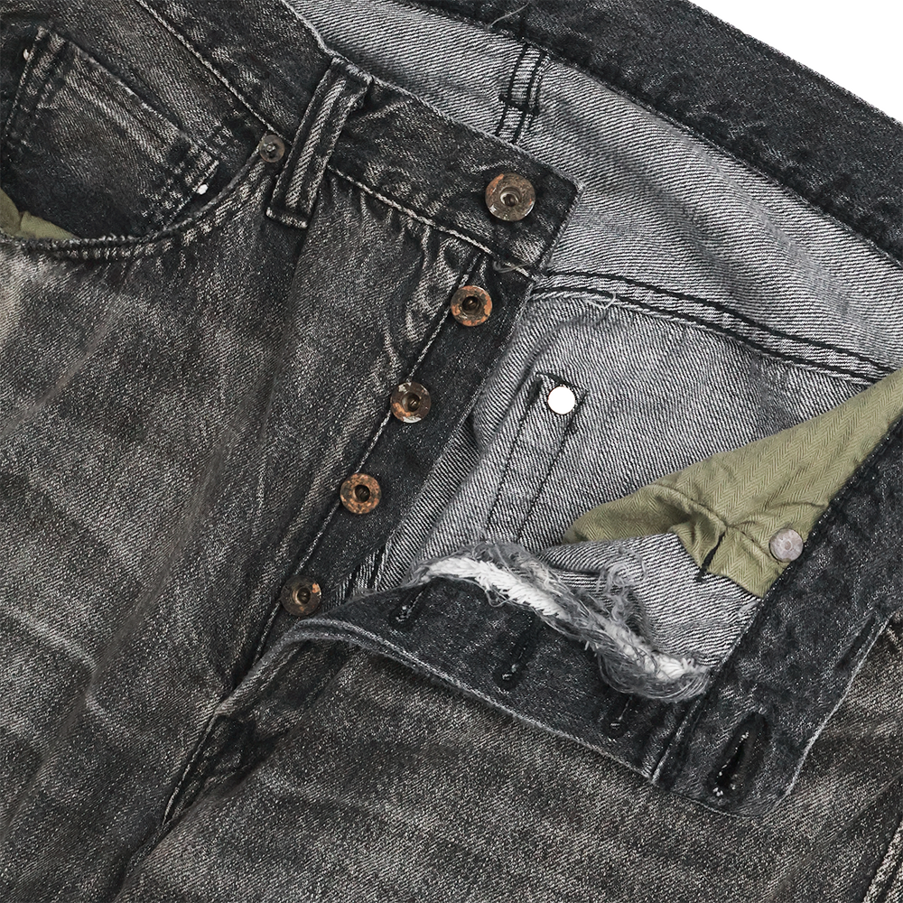 【2026SS】S0105BKSSHW WWII Model 11.5oz Black Denim Pants HW “Master Of Reality”