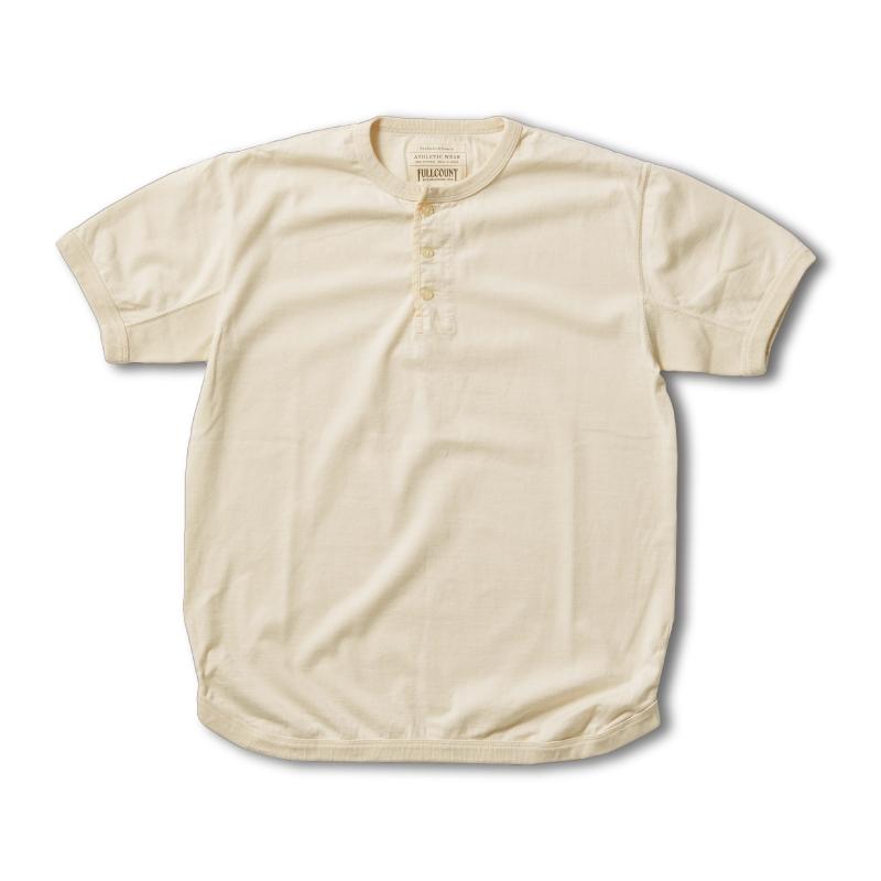 5222H-21 Flat Seam Heavyweight Henley T Shirt