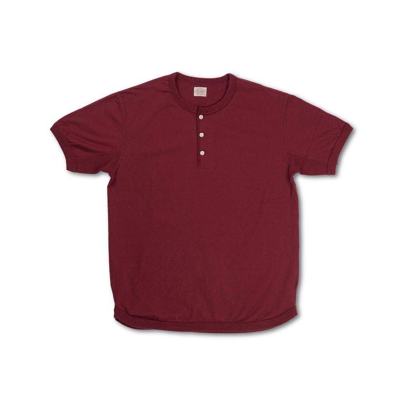 5222H Flat Seam Heavyweight Henley T Shirt (限定カラー)