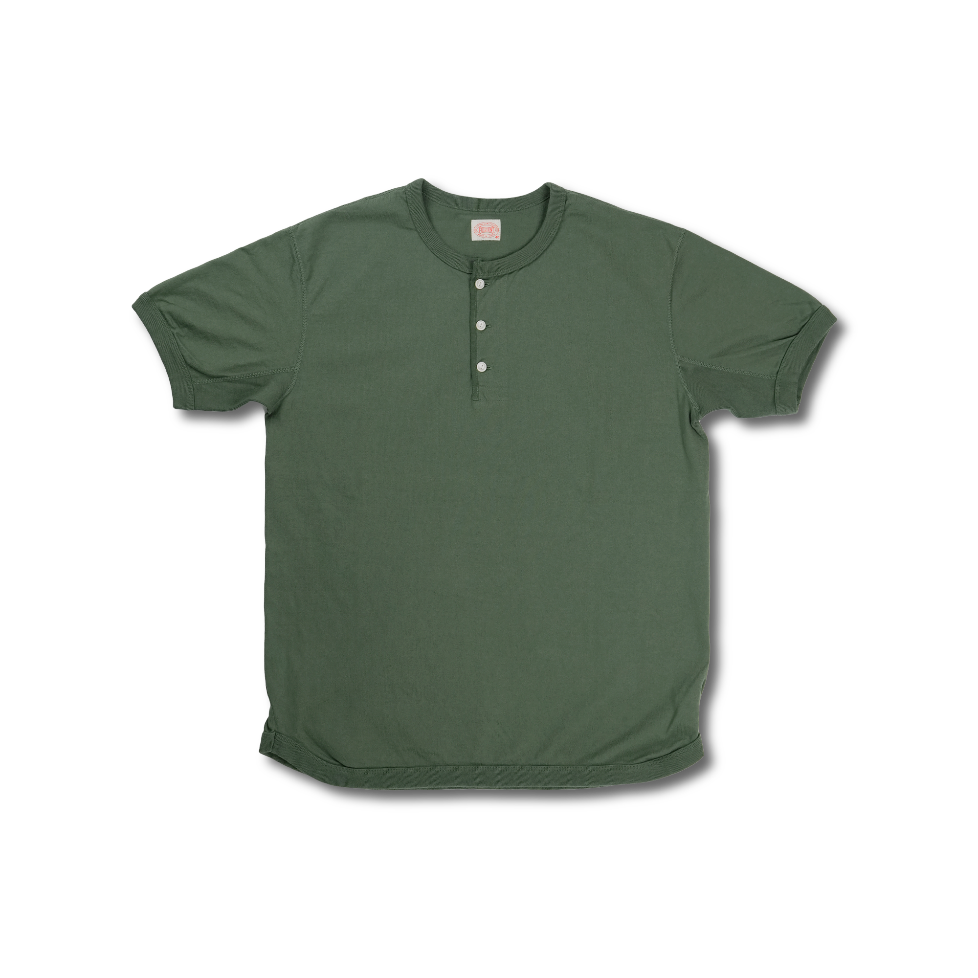5222H Flat Seam Heavyweight Henley T Shirt (限定カラー)