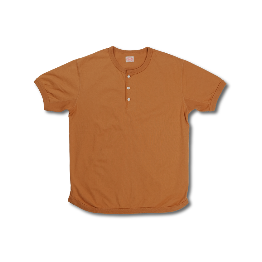 5222H Flat Seam Heavyweight Henley T Shirt (限定カラー)