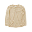 5222LH-Flat Seam Heavyweight Longsleeve Henley- T Shirt