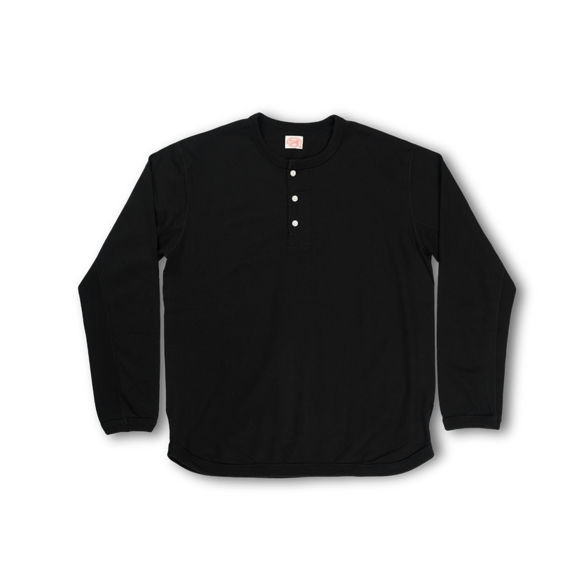 5222LH Flat Seam Heavyweight Longsleeve Henley T Shirt (限定カラー)