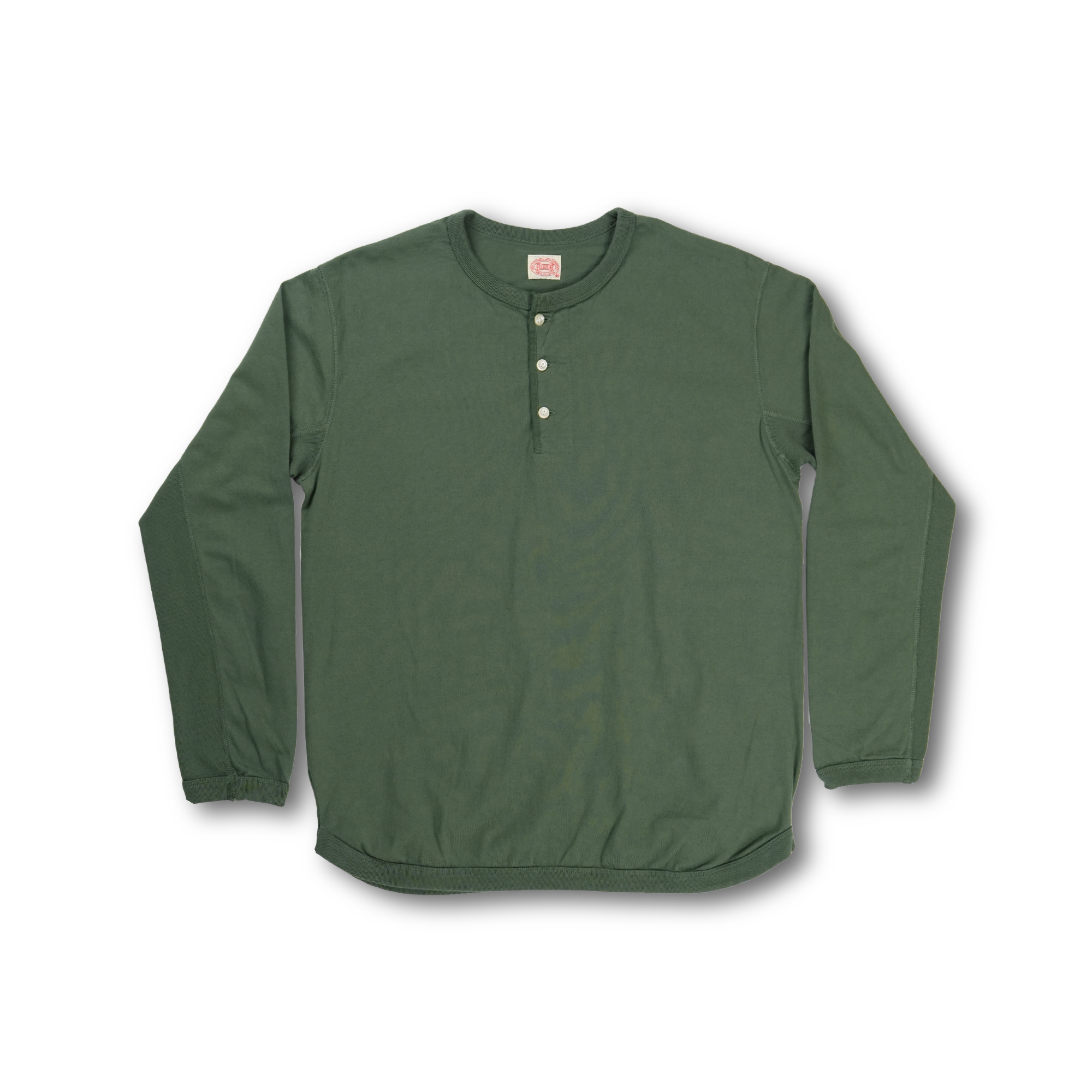 5222LH Flat Seam Heavyweight Longsleeve Henley T Shirt (限定カラー)